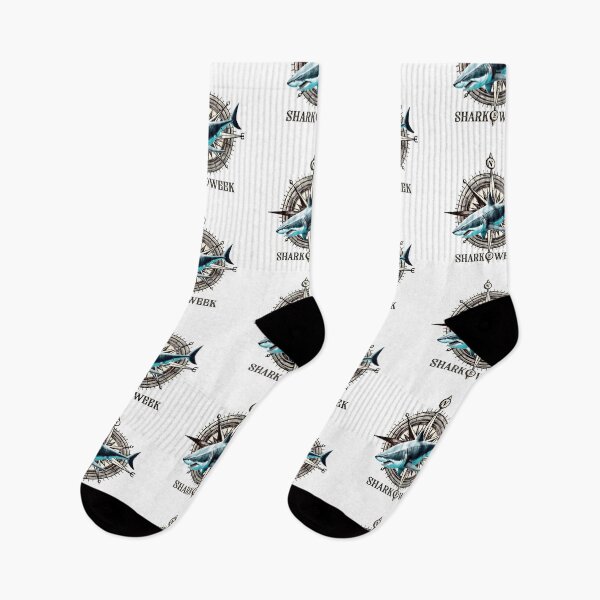 Item preview, Charming shark. White shark. designed and sold by Anastasiia Yurevych.
