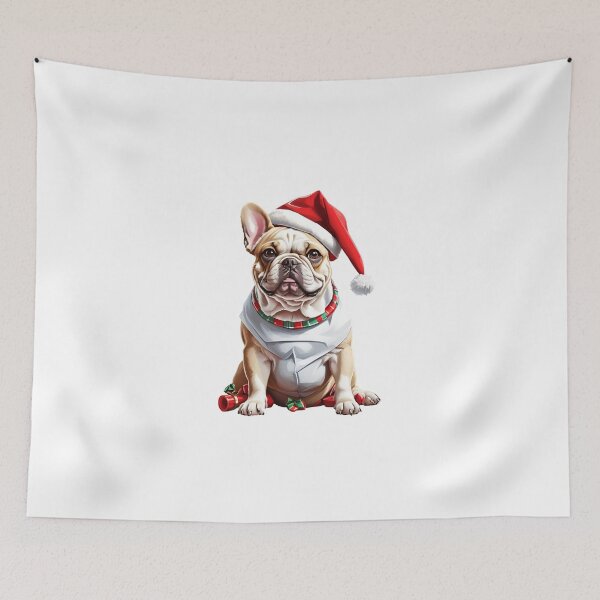 Item preview, Frenchie Claus: The Grinchy Pooch of Christmas designed and sold by Thinglish Lifestyle.