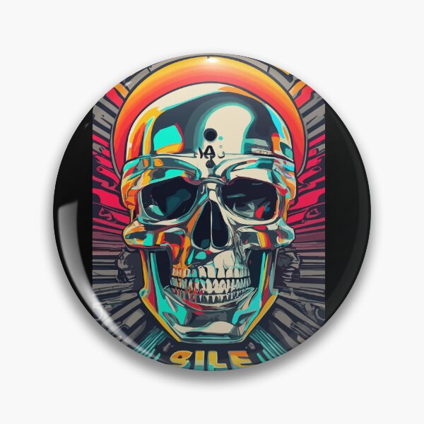 Item preview, Skull Symbol Metallic Skeleton  designed and sold by Metallican.