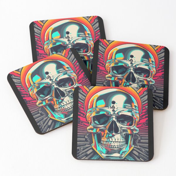 Item preview, Skull Symbol Metallic Skeleton  designed and sold by Metallican.