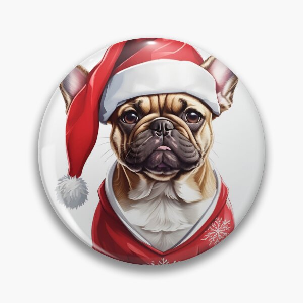 Item preview, Santa Paws: Frenchie Edition! designed and sold by Thinglish Lifestyle.