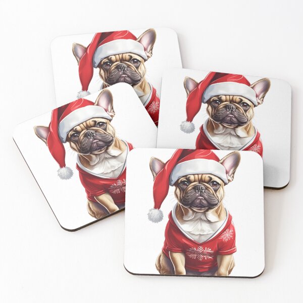 Item preview, Santa Paws: Frenchie Edition! designed and sold by Thinglish Lifestyle.