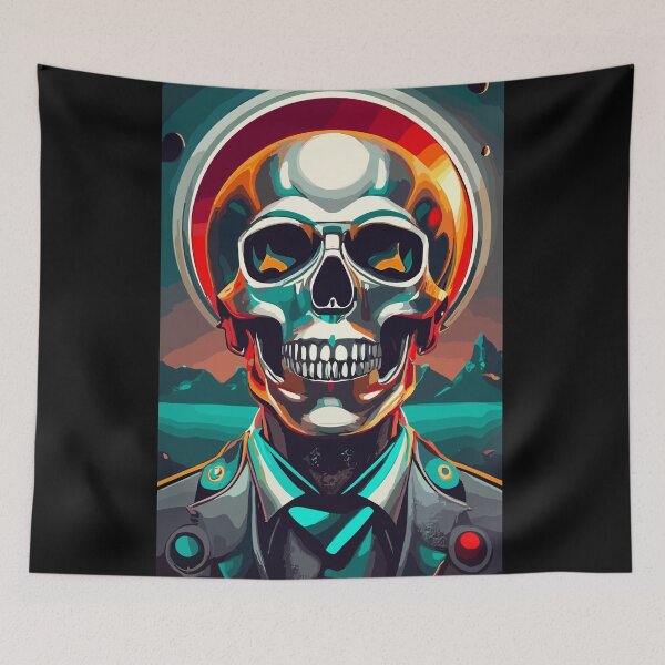 Item preview, SKull Symbol Metallic Skeleton  designed and sold by Metallican.