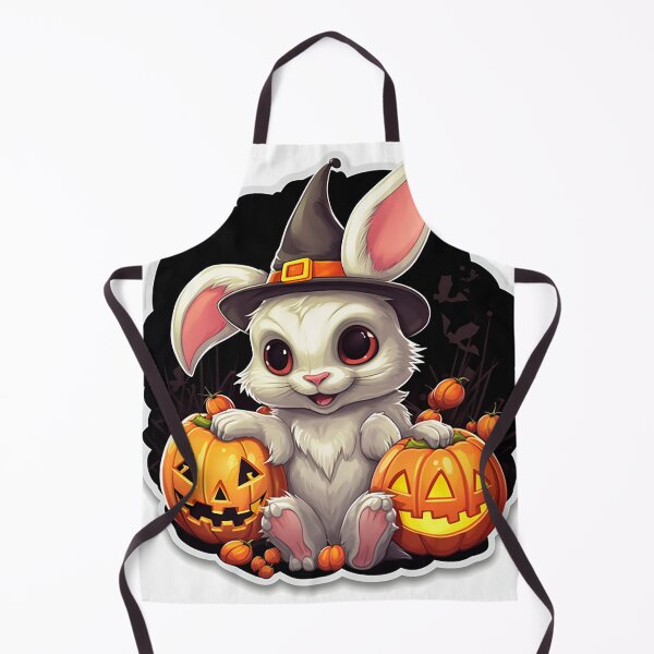 Item preview, Charming Vampire Bunny & Candy Corn: Cute Halloween Digital Sticker designed and sold by PaintbrushPlace.