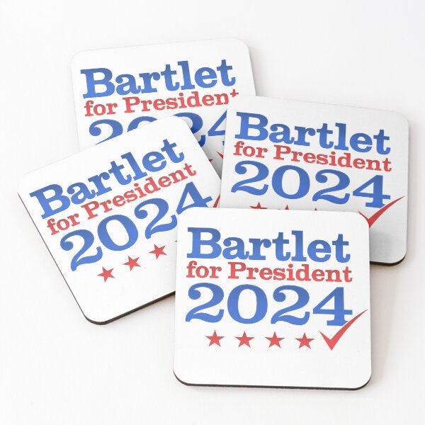 Item preview, Bartlet for President 2024 designed and sold by Nerd Shizzle.