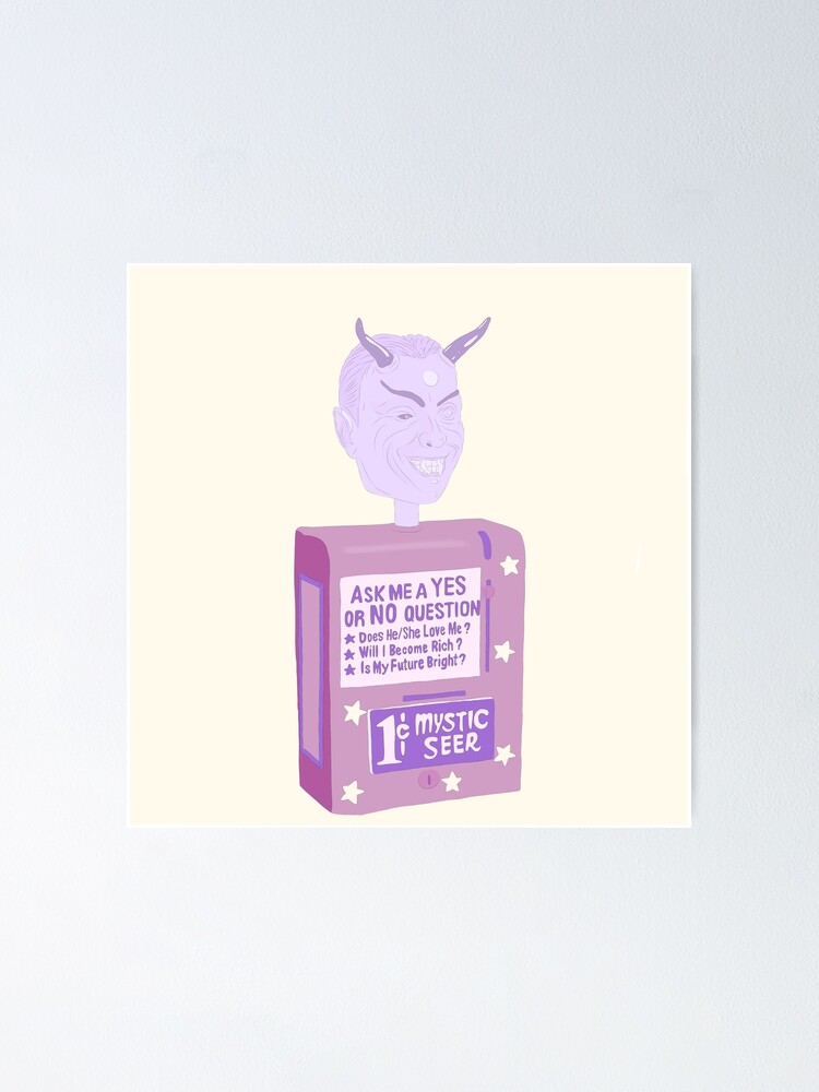 "The Twilight Zone Fortune Teller" Poster for Sale by briawallace