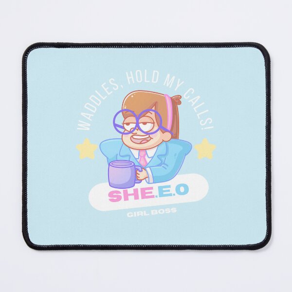 Item preview, Mabel Pines SHE.E.O | Girl Boss | Gravity Falls designed and sold by SallymonellaCo.