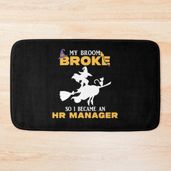 Item preview, My Broom Broke So I Became An HR Manager Halloween Costume Gift designed and sold by TMelonShop.