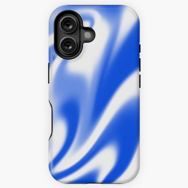 Item preview, Blue and White liquid gradient  designed and sold by Pattrenonly.