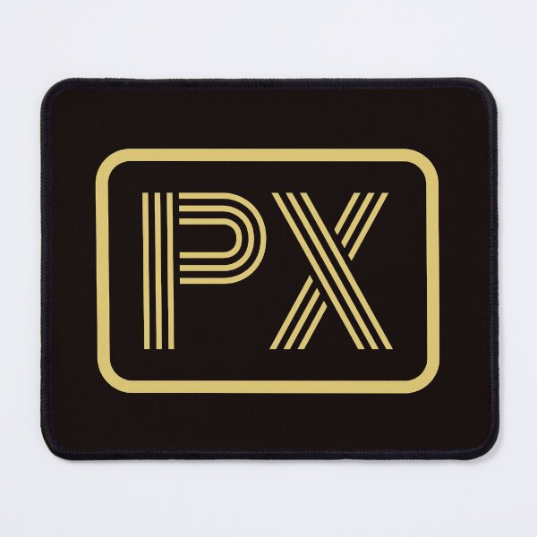 Item preview, PX Initials Gold Geometric Letters designed and sold by Jeallan Designs.