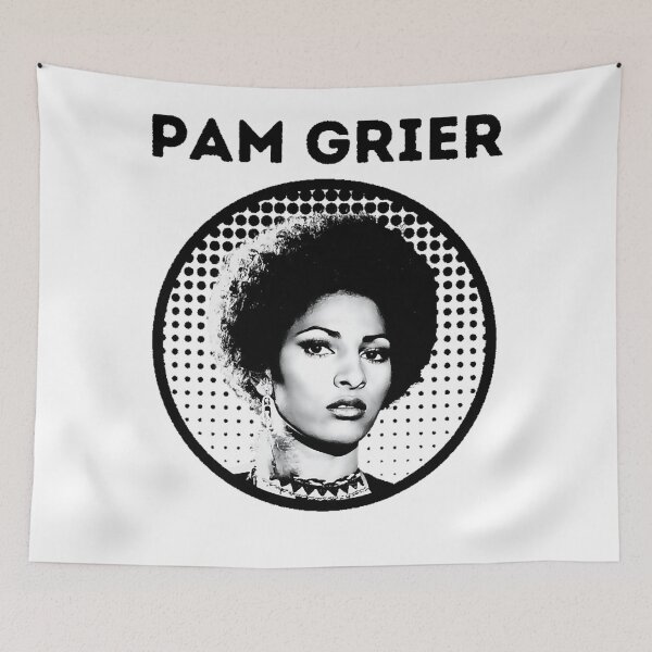 Item preview, Pam actor Grier  light black designed and sold by AntonBottomsUp.