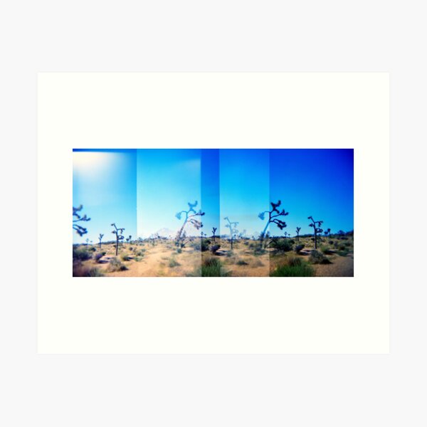 Item preview, Joshua Tree National Park, Panoramic Multiple exposure, Holga Photograph designed and sold by Annette Young.
