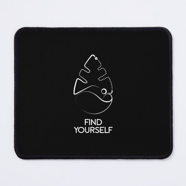 Item preview, Find Yourself White designed and sold by PatsRandomShop.