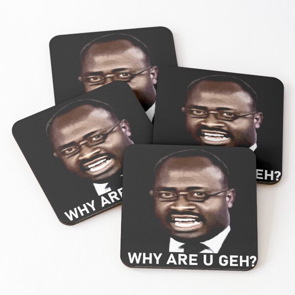 Item preview, Why are you geh? Funniest african interview ever. Kaggwa Njala. designed and sold by Captainspammmmm.