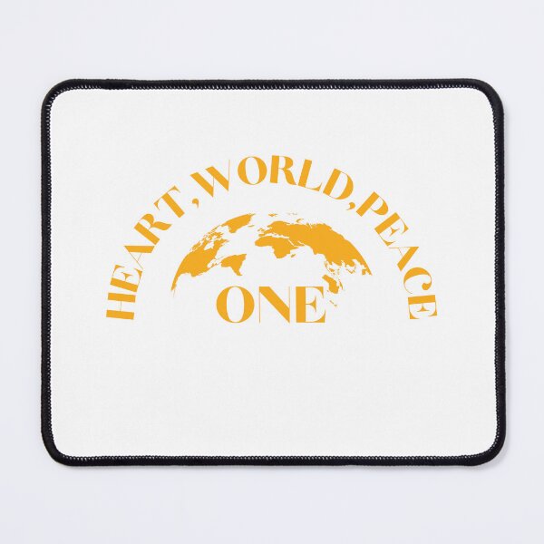 Item preview, GLOBAL HARMONY ONE HEART WORLD PEACE designed and sold by Quarkari.