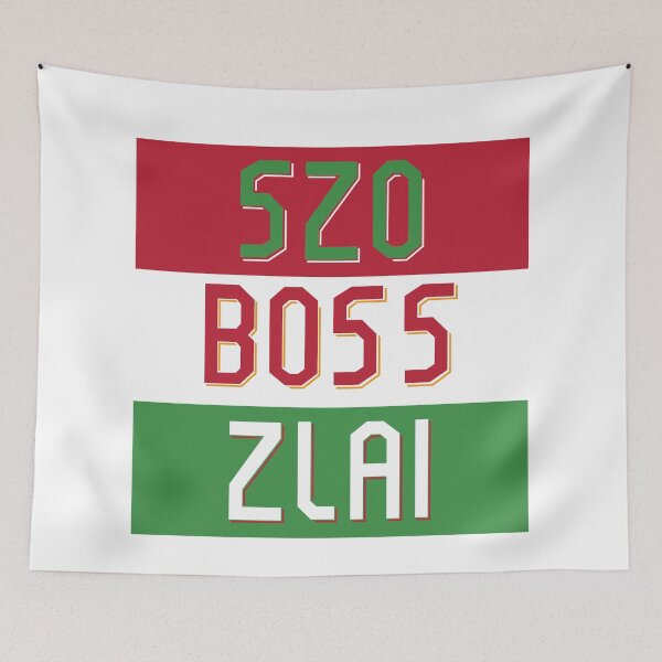 Item preview, Liverpool Szoboszlai (So Boss La) Hungry flag designed and sold by Alimator.