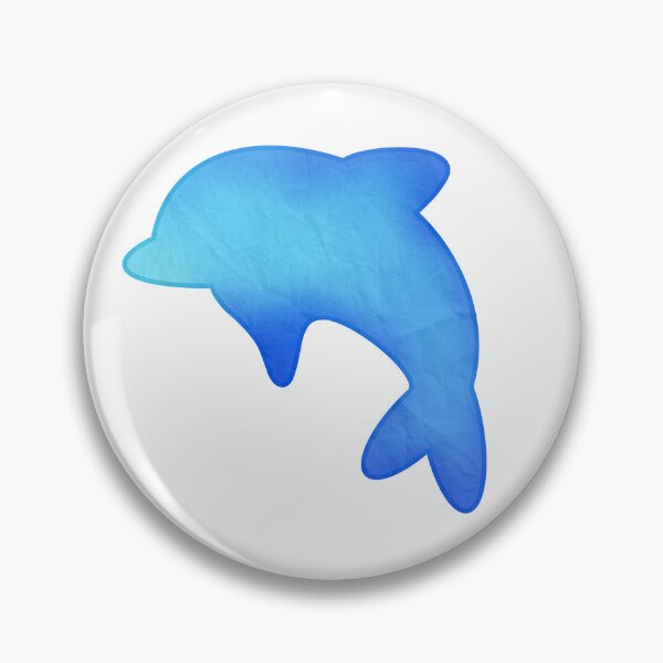 Item preview, Dolphin hand drawn illustration designed and sold by Anngozza2.
