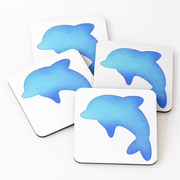 Item preview, Dolphin hand drawn illustration designed and sold by Anngozza2.