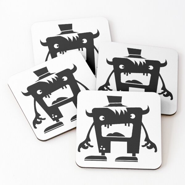 Item preview, Abstract cute monster designed and sold by wolfmonarch.