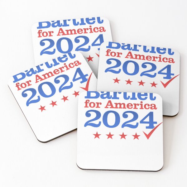 Item preview, Bartlet for America 2024 designed and sold by Nerd Shizzle.
