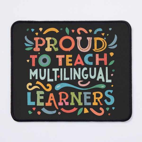 Item preview, Proud To Teach Multilingual Learners Language Teacher Gift designed and sold by Beanster-nl.