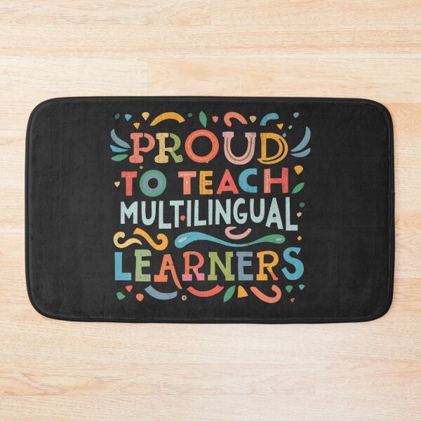 Item preview, Proud To Teach Multilingual Learners Language Teacher Gift designed and sold by Beanster-nl.