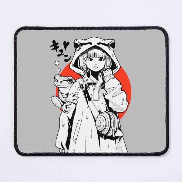 Item preview, Cute Girl Cool Frog Japanese Urban Style  designed and sold by ShurikenStar.