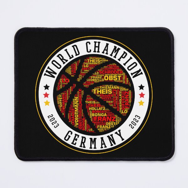 Item preview, Basketball World Champion Germany Roster 2023 designed and sold by COURT-VISION.