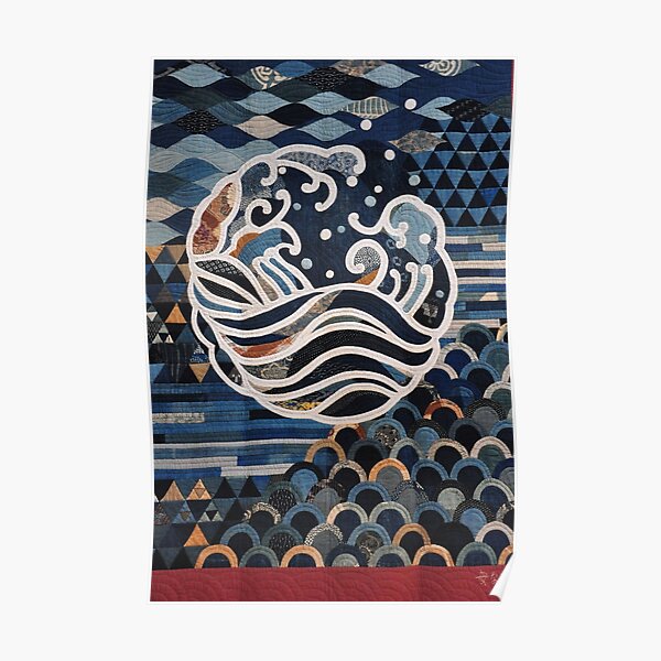 "Japanese Quilt 3 " Poster for Sale by fabreplus Redbubble