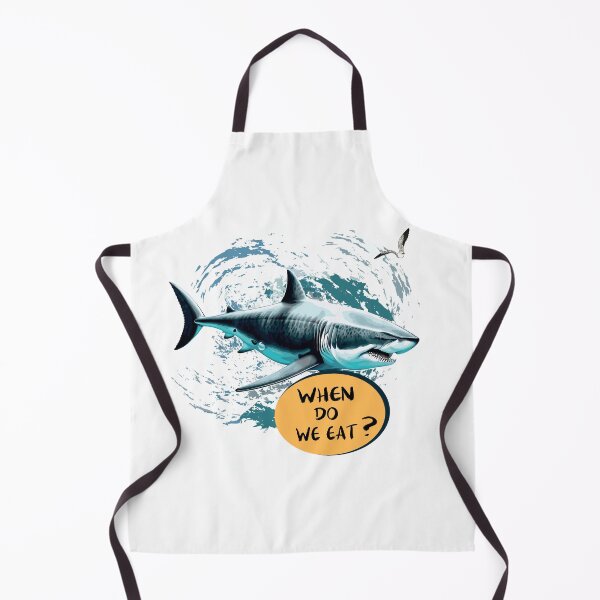 Item preview, Angry shark. Blue shark. designed and sold by Anastasiia Yurevych.