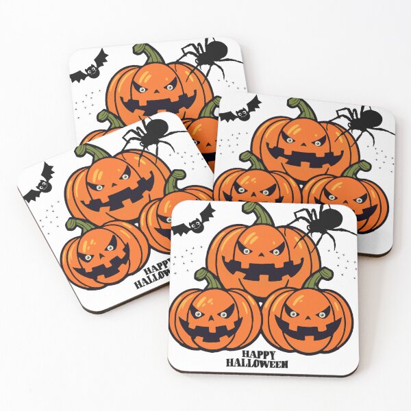 Artikelvorschau,  Fröhliche gruselige Halloween-Kürbisse entworfen und verkauft von AlonaM.