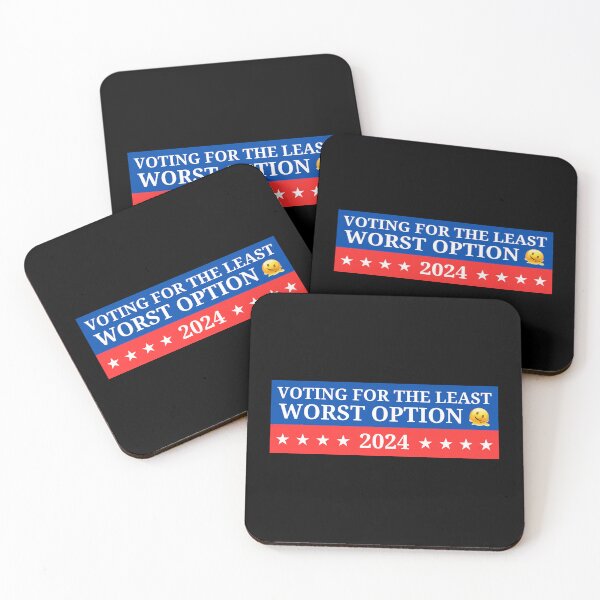 Item preview, Voting For The Least Worst Option 2024 designed and sold by Heterodoxster.