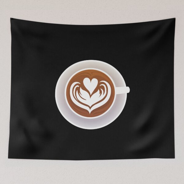 Item preview, Black coffee heart of milk designed and sold by Mateusz Majcherek.