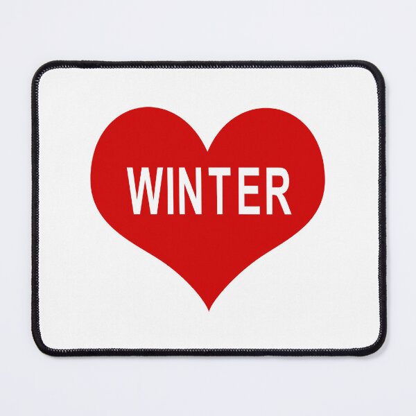 Item preview, WINTER Red Love Heart designed and sold by usernamenaijan.