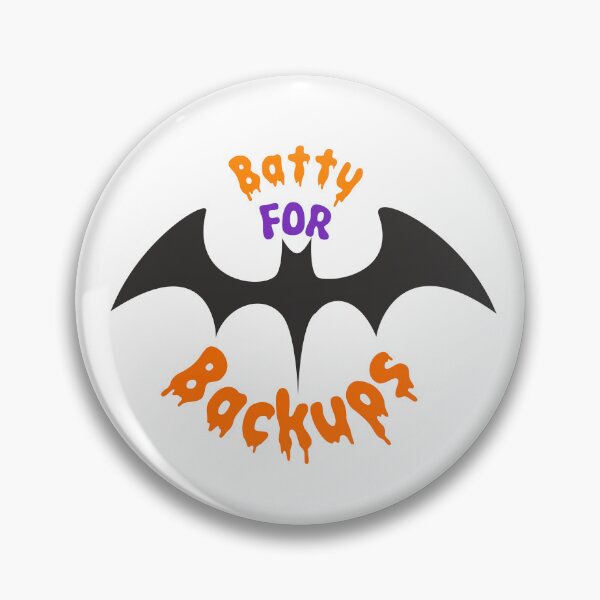 Item preview, Batty for Backups designed and sold by Victoria McIntosh.