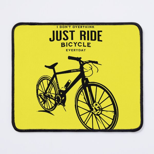 Item preview, Embrace the Ride: No Overthinking, Just Cycling! Cozy nice design for Bike Enthusiasts designed and sold by mptshirtdesign.