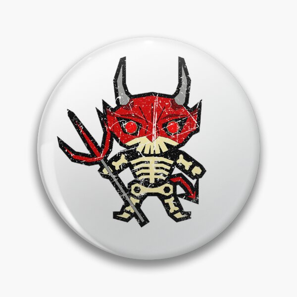 Item preview, VINTAGE SKULL DISGUISED AS A DEVIL designed and sold by the Zarock Shop.