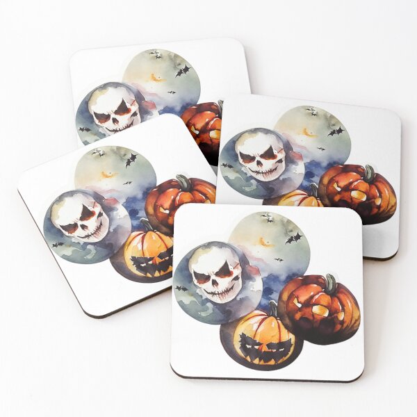 Item preview, Halloween Watercolor Trick or Treat Sticker Set designed and sold by Paladiin.