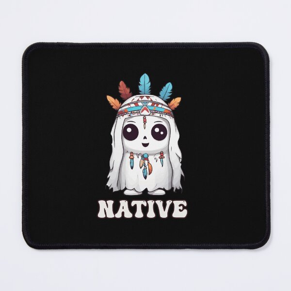 Item preview, Kawaii Native American Indian Ghost Halloween designed and sold by Ridaelb.