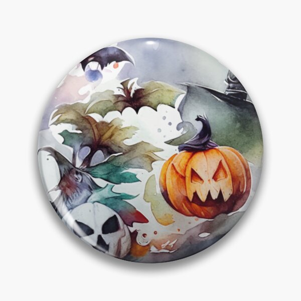 Item preview, Halloween Watercolor Trick or Treat Sticker Set designed and sold by Paladiin.