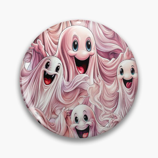 Item preview, Pink ghosts designed and sold by HistHero.