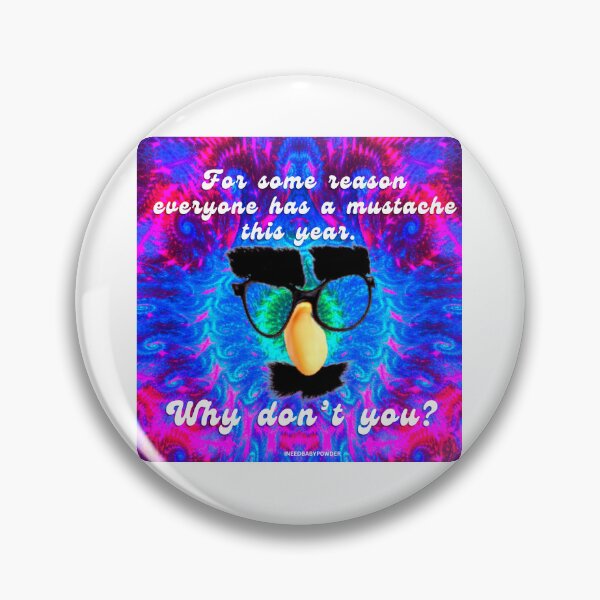 Item preview, The Year Of The Mustache - INEEDBABYPOWDER designed and sold by INEEDBABYPOWDER.