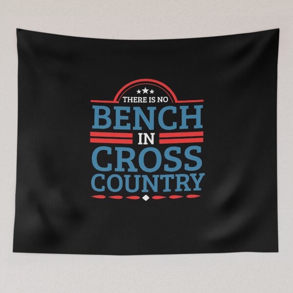 Item preview, There is no Bench in Cross Country | cross country shirt | cross country gift | marathon gift | track and field gifts | running shirt | cross country coach | gift for runner designed and sold by Kreature Look.