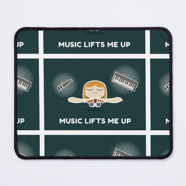 Item preview, Music Lifts Me Up designed and sold by PatsRandomShop.