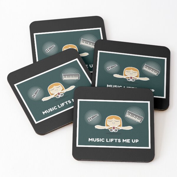 Item preview, Music Lifts Me Up designed and sold by PatsRandomShop.