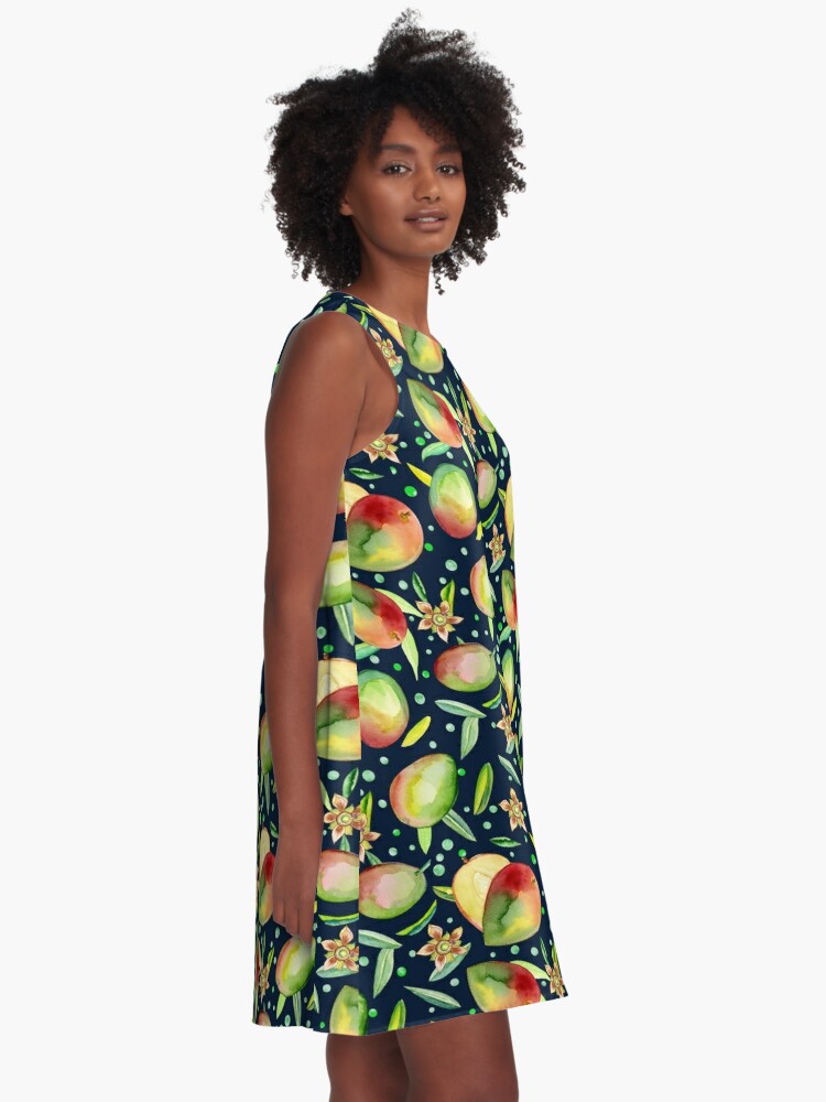 Mango fruit hot sale dress