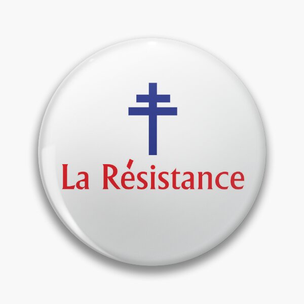 Item preview, Cross of Lorraine La Resistance designed and sold by ArtofDissent.