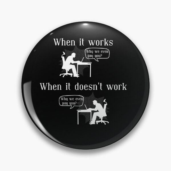 Item preview, Why we even pay you - programming shirt - coding design designed and sold by RllngStudio.