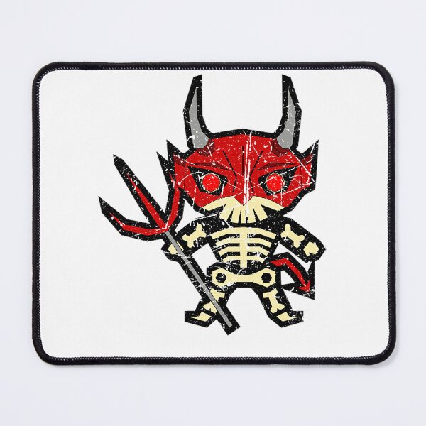 Item preview, VINTAGE SKULL DISGUISED AS A DEVIL designed and sold by the Zarock Shop.