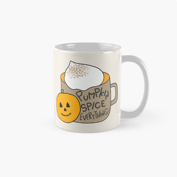 Item preview, Pumpkin Spice Latte Coffee Everything Cute Aesthetic Halloween Art Logo Fall designed and sold by Marinaaa010.